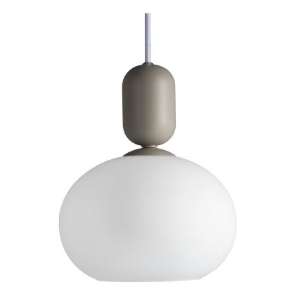 Nordlux - Пендел NOTTI 1xE27/40W/230V сив