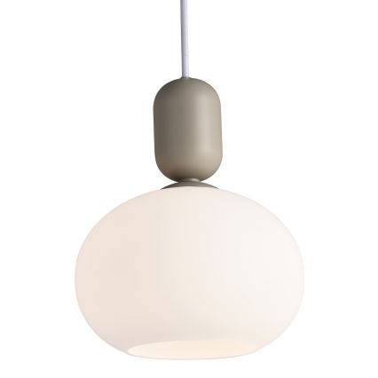 Nordlux - Пендел NOTTI 1xE27/40W/230V сив