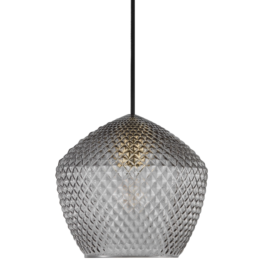 Nordlux - Пендел ORBIFORM 1xE27/40W/230V черен/сив