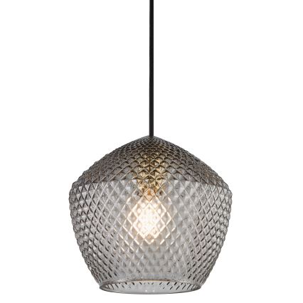 Nordlux - Пендел ORBIFORM 1xE27/40W/230V черен/сив