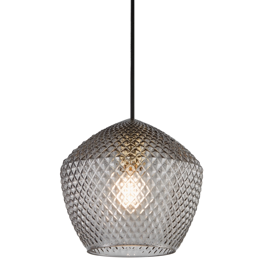 Nordlux - Пендел ORBIFORM 1xE27/40W/230V черен/сив