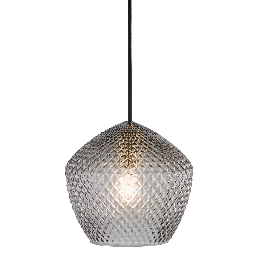 Nordlux - Пендел ORBIFORM 1xE27/40W/230V черен/сив