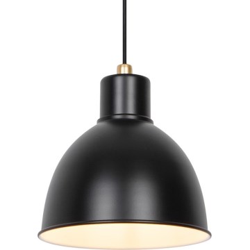 Nordlux - Пендел POP 1xE27/40W/230V черен/златист