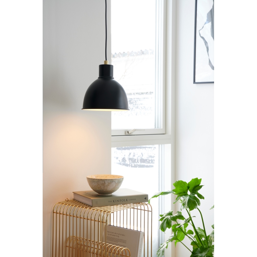 Nordlux - Пендел POP 1xE27/40W/230V черен/златист
