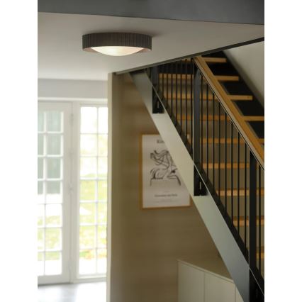 Nordlux - Плафон CORATO 3xE14/15W/230V Ø 42 см, сив