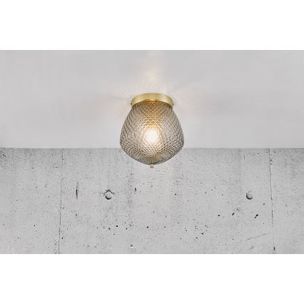 Nordlux - Плафон ORBIFORM 1xE27/40W/230V златист