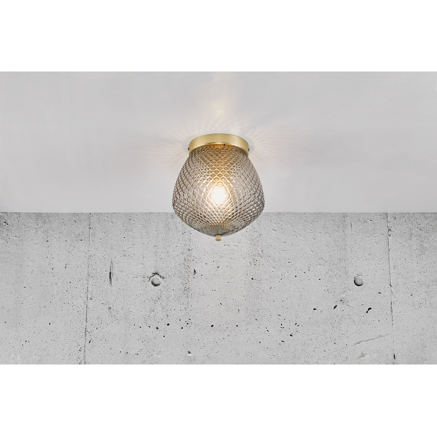 Nordlux - Плафон ORBIFORM 1xE27/40W/230V златист