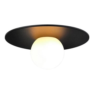 Nordlux - Плафон за баня SIONA 1xE27/60W/230V IP44 черен