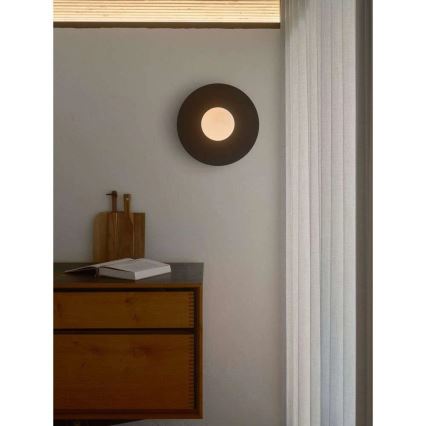 Nordlux - Плафон за баня SIONA 1xE27/60W/230V IP44 черен
