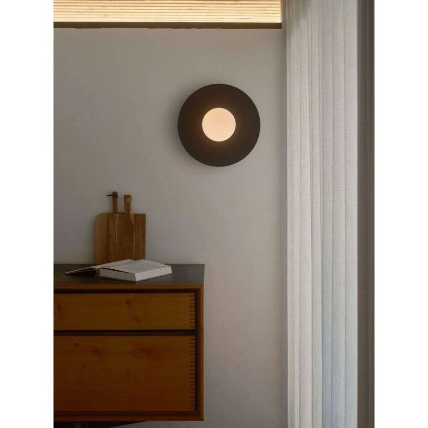 Nordlux - Плафон за баня SIONA 1xE27/60W/230V IP44 черен