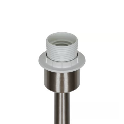 Nordlux - Подова лампа CERA 1xE27/40W/230V матов хром