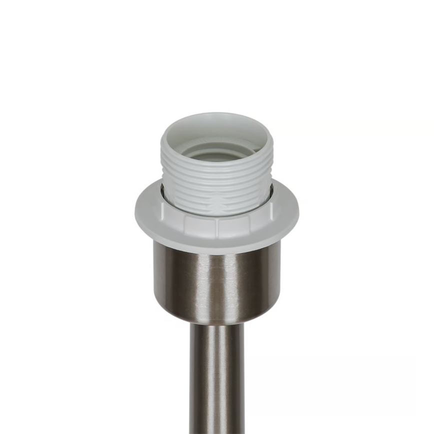 Nordlux - Подова лампа CERA 1xE27/40W/230V матов хром