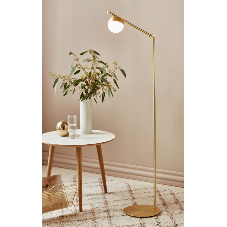 Nordlux - Подова лампа CONTINA 1xG9/5W/230V месинг