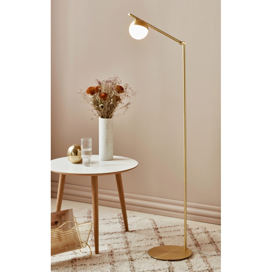 Nordlux - Подова лампа CONTINA 1xG9/5W/230V месинг