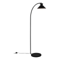 Nordlux - Подова лампа DIAL 1xE27/10W/230V черна