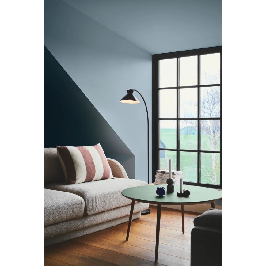 Nordlux - Подова лампа DIAL 1xE27/10W/230V черна