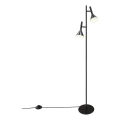 Nordlux - Подова лампа KELVIS 2xGU10/12W/230V черна