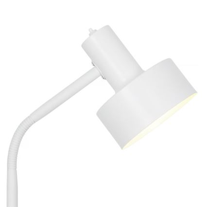 Nordlux - Подова лампа MATIS 1xE27/15W/230V бяла