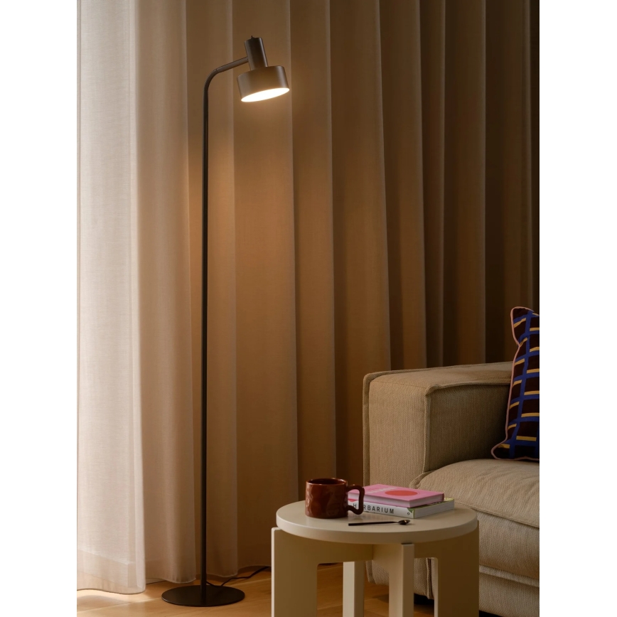 Nordlux - Подова лампа MATIS 1xE27/15W/230V черна