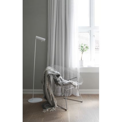 Nordlux - Подова лампа MIB 1xGU10/8W/230V бяла