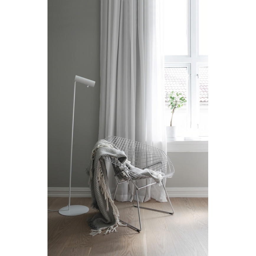 Nordlux - Подова лампа MIB 1xGU10/8W/230V бяла