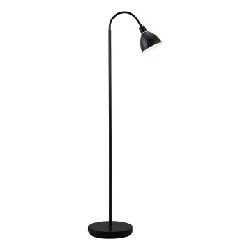 Nordlux - Подова лампа RAY 1xE14/25W/230V черна