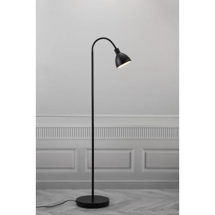Nordlux - Подова лампа RAY 1xE14/25W/230V черна