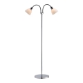 Nordlux - Подова лампа RAY 2xE14/25W/230V лъскав хром