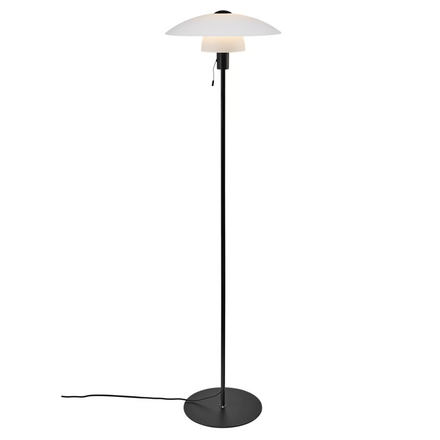 Nordlux - Подова лампа VERONA 1xE27/40W/230V черна