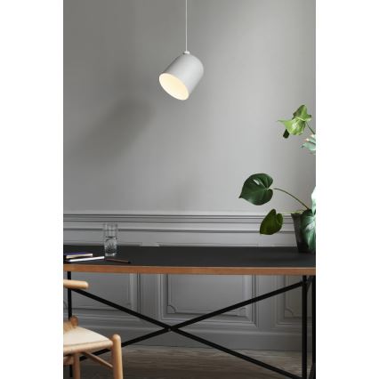 Nordlux - Подвесна лампа на кабел ANGLE 1xE27/25W/230V бяла
