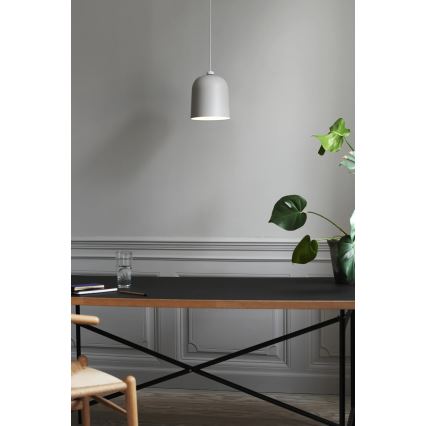 Nordlux - Подвесна лампа на кабел ANGLE 1xE27/25W/230V бяла