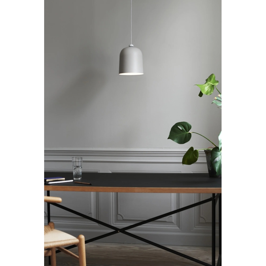 Nordlux - Подвесна лампа на кабел ANGLE 1xE27/25W/230V бяла