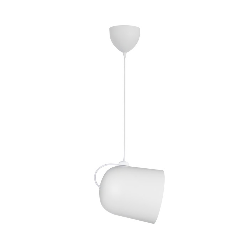 Nordlux - Подвесна лампа на кабел ANGLE 1xE27/25W/230V бяла