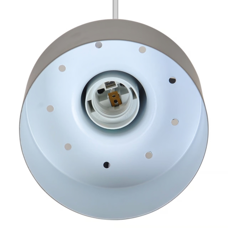 Nordlux - Полилей MATIS 1xE27/40W/230V кафяв
