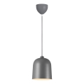 Nordlux - Полилей на кабел ANGLE 1xE27/25W/230V сив