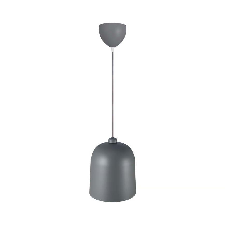 Nordlux - Полилей на кабел ANGLE 1xE27/25W/230V сив