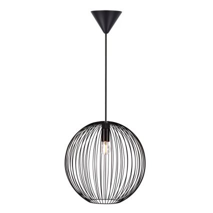 Nordlux - Полилей на кабел BERONI 1xE27/60W/230V черен