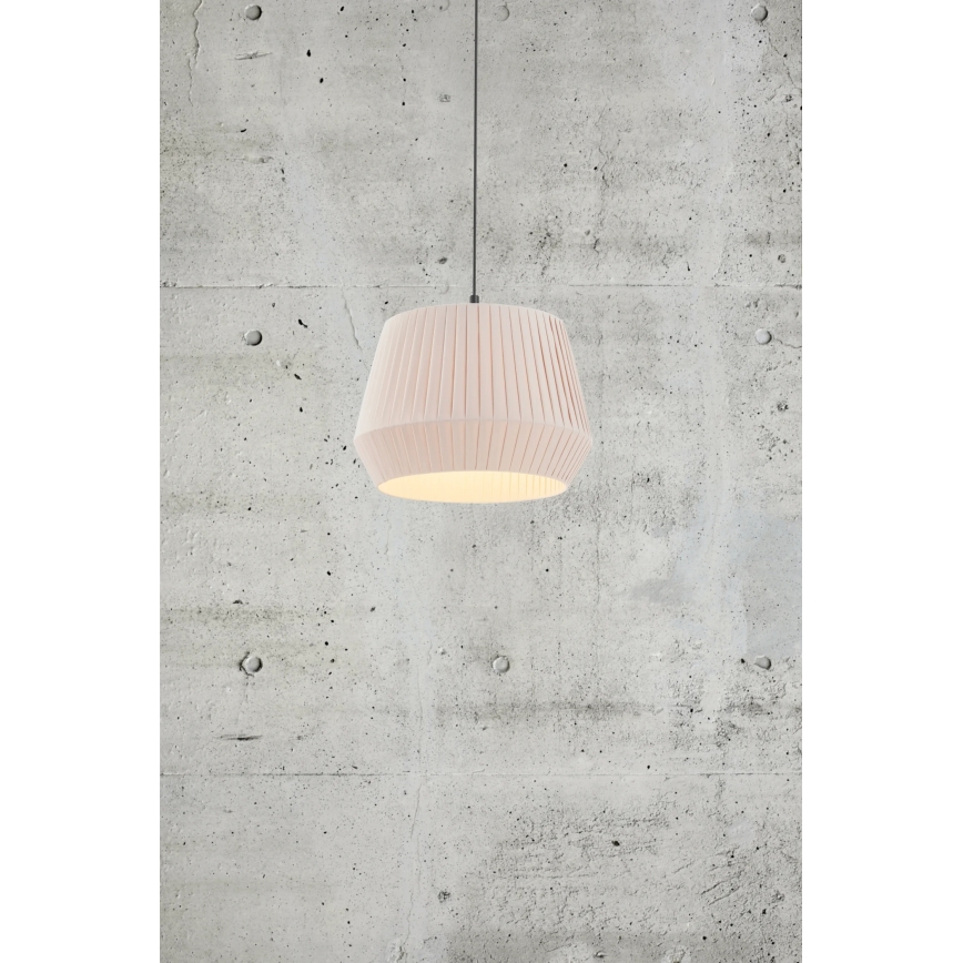 Nordlux - Полилей на кабел DICTE 1xE27/60W/230V Ø 40 см бежов