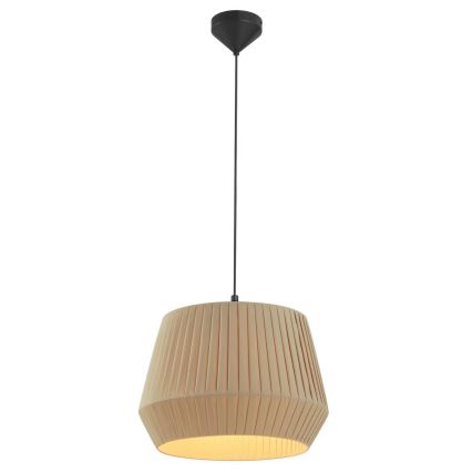 Nordlux - Полилей на кабел DICTE 1xE27/60W/230V Ø 40 см бежов