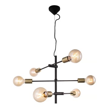 Nordlux - Полилей на кабел JOSEFINE 6xE27/25W/230V