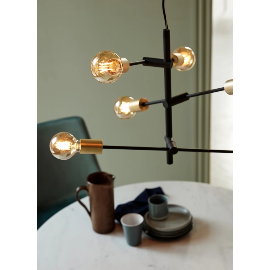 Nordlux - Полилей на кабел JOSEFINE 6xE27/25W/230V