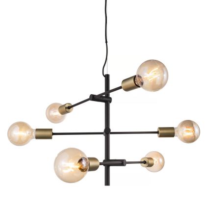 Nordlux - Полилей на кабел JOSEFINE 6xE27/25W/230V