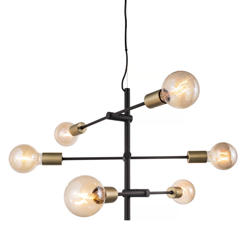 Nordlux - Полилей на кабел JOSEFINE 6xE27/25W/230V