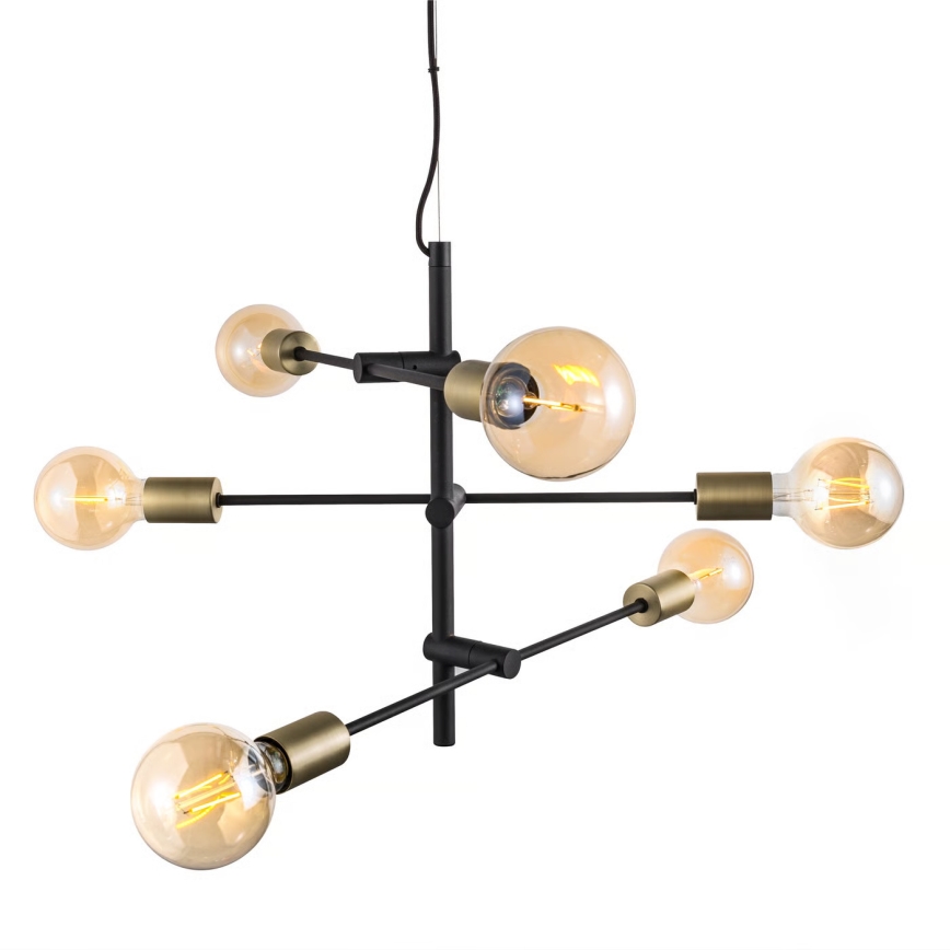 Nordlux - Полилей на кабел JOSEFINE 6xE27/25W/230V