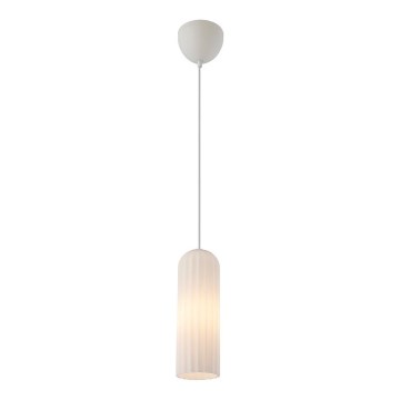 Nordlux - полилей на кабел MIELLA 1xE27/25W/230V бял