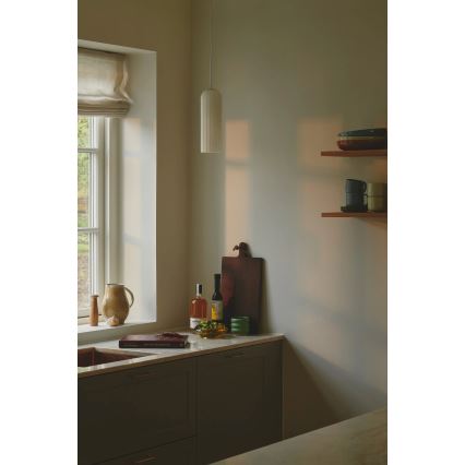 Nordlux - полилей на кабел MIELLA 1xE27/25W/230V бял