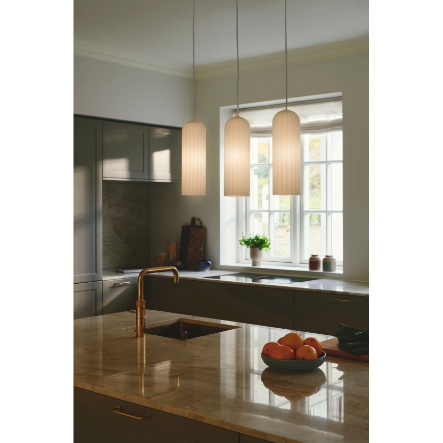 Nordlux - Полилей на кабел MIELLA 3xE27/25W/230V бял