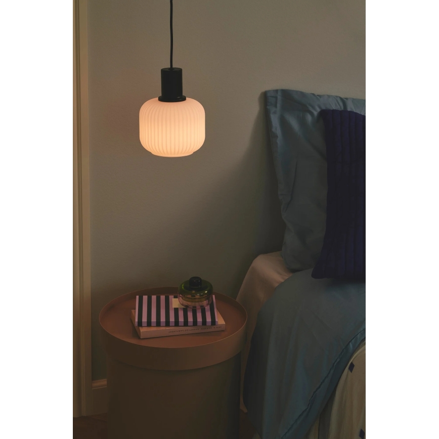 Nordlux - Полилей на кабел MILFORD 1xE27/40W/230V черен
