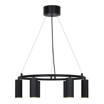 Nordlux - Полилей на кабел VICO 6xGU10/5W/230V черен