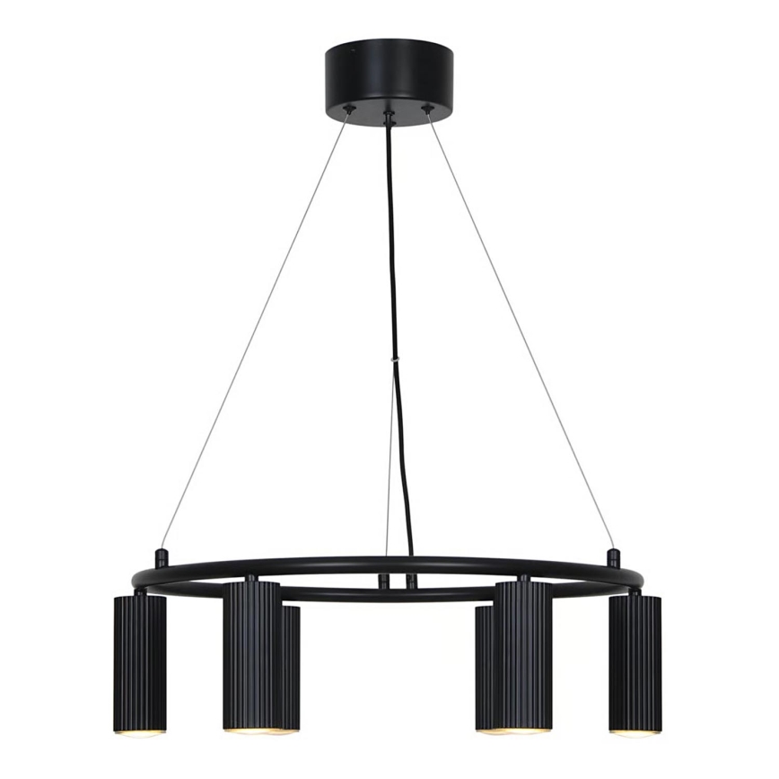 Nordlux - Полилей на кабел VICO 6xGU10/5W/230V черен